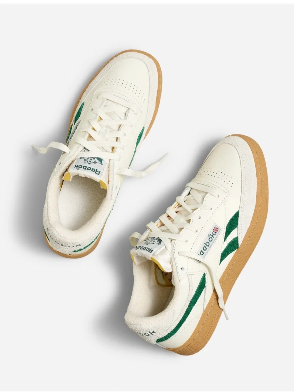 Madewell x Reebok Unisex Club C Revenge Sneakers